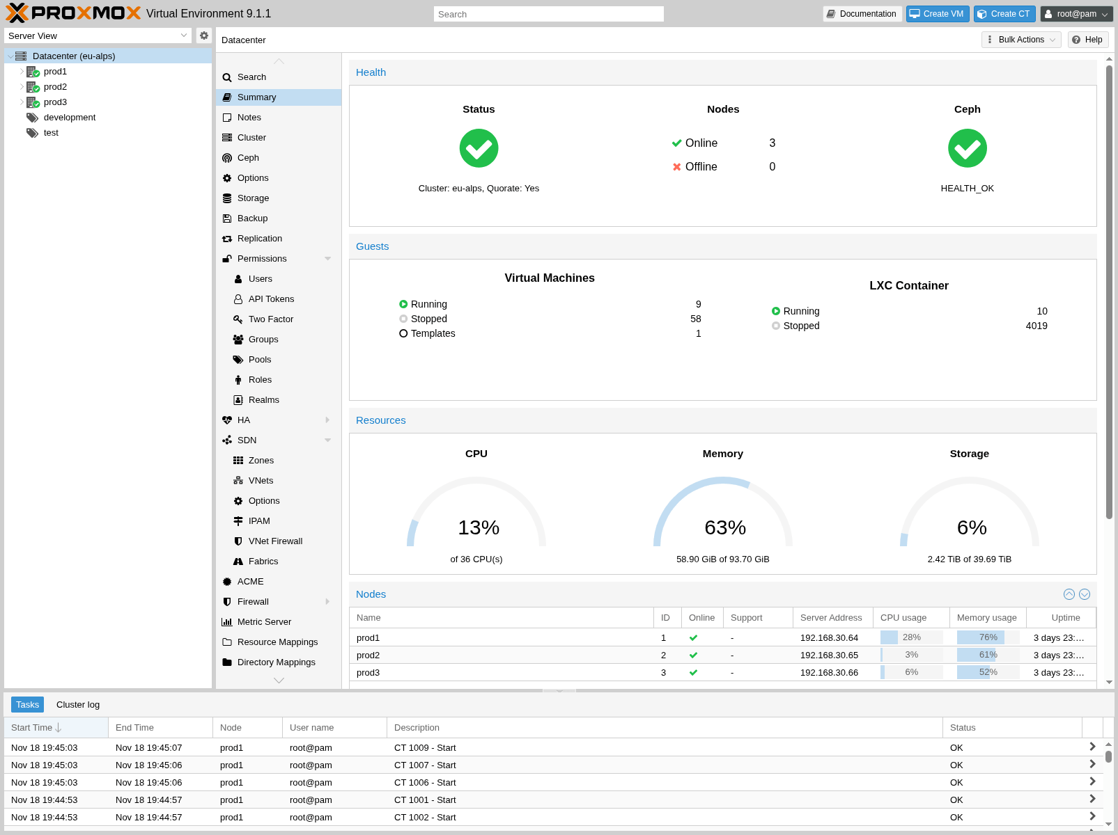 Gestion de solutions de virtualisation
